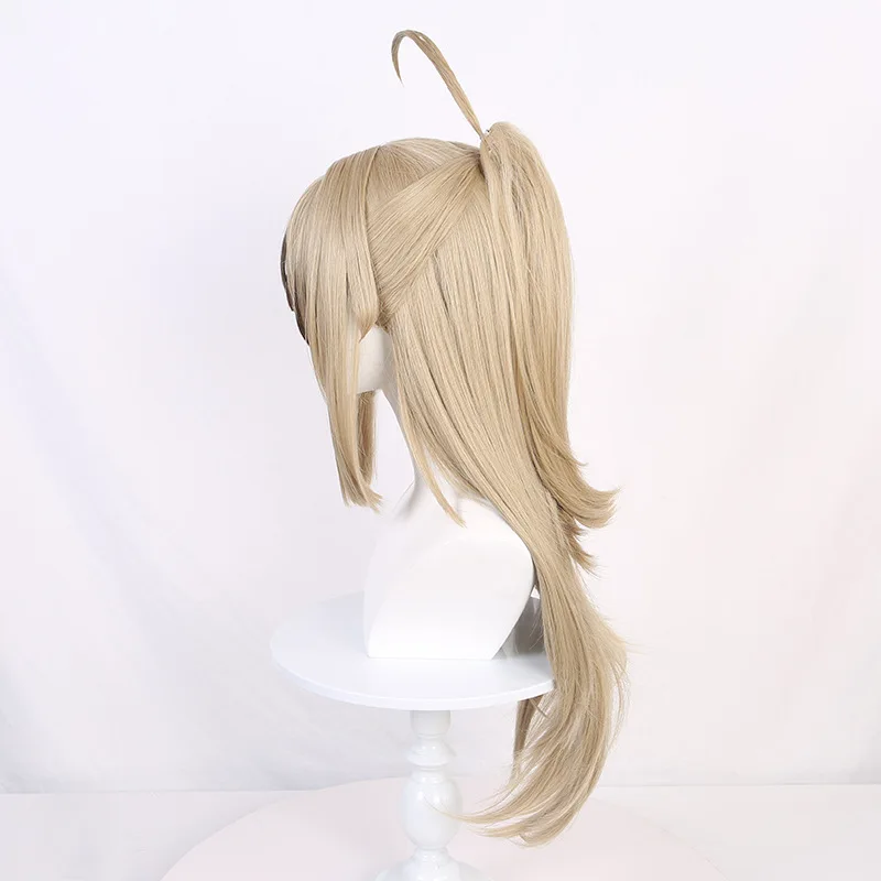 Genshin Impact Eave Cat Tour Cosplay Perücke Qiliangliang Simulation Kopfhaut Top Tiger Mund Clip Pferdeschwanz Cosplay
