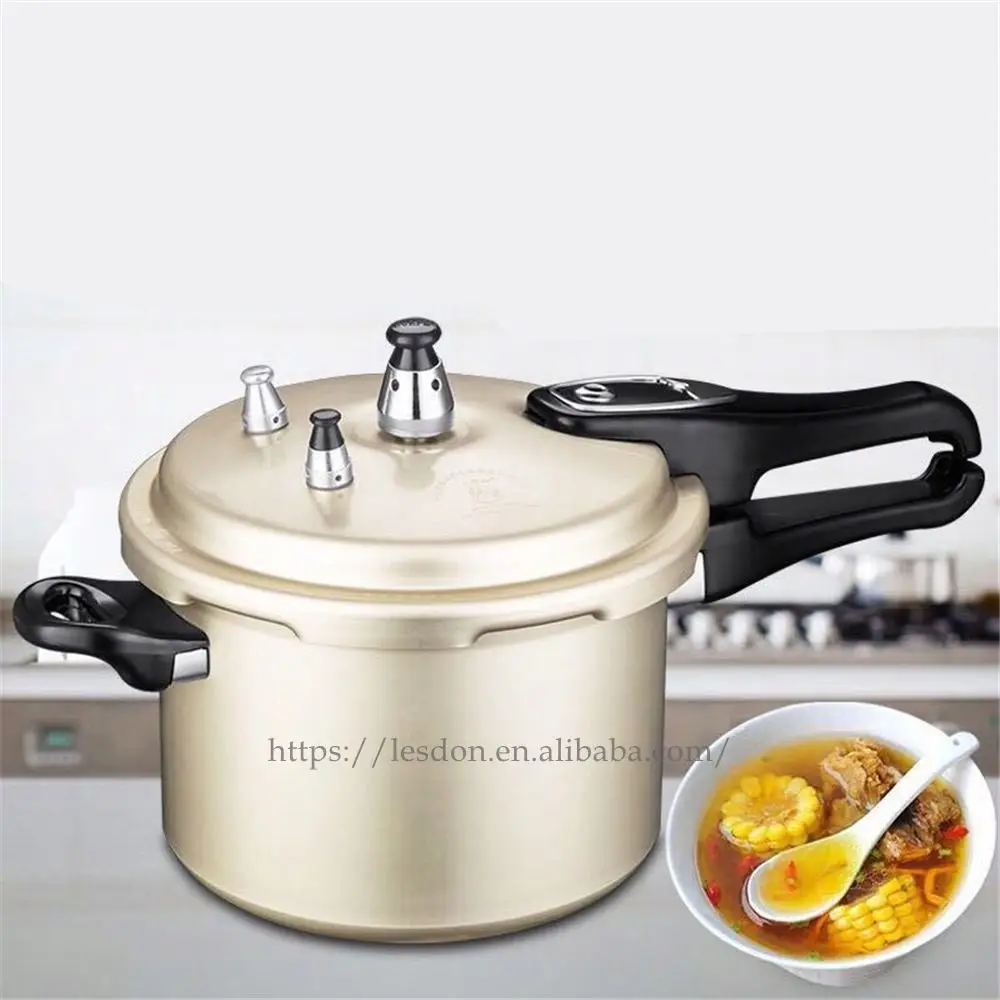 Household Safety Explosion-proof Gas Pressure Cookers Aluminum Alloy High Quality 24CM 7L Stainless Steel Free Spare Parts LFGB