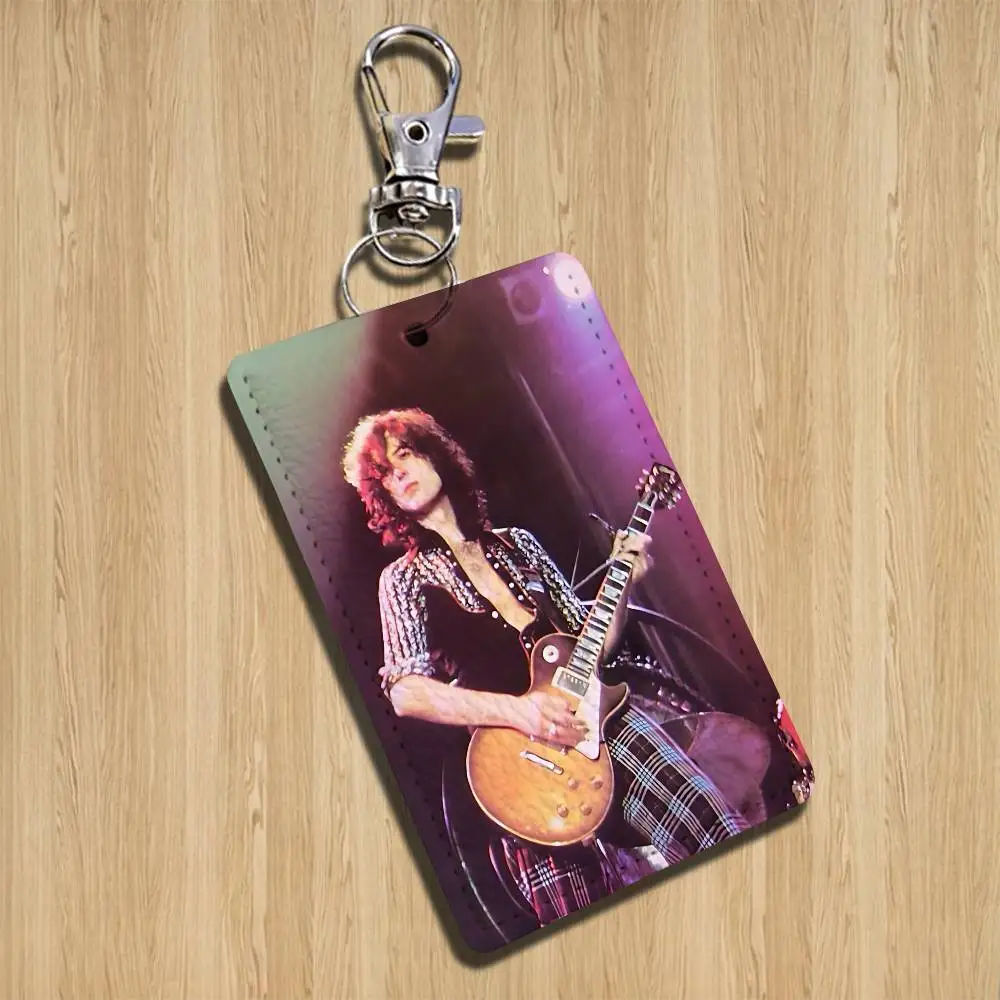 พวงกุญแจ L-LedS Zeppelin COOL เหมาะสำหรับใส่บัตรรถไฟใต้ดิน บัตรธนาคาร บัตรรถโดยสาร ซองใส่บัตร กระเป๋าใส่บัตร ลายพื้นผิว