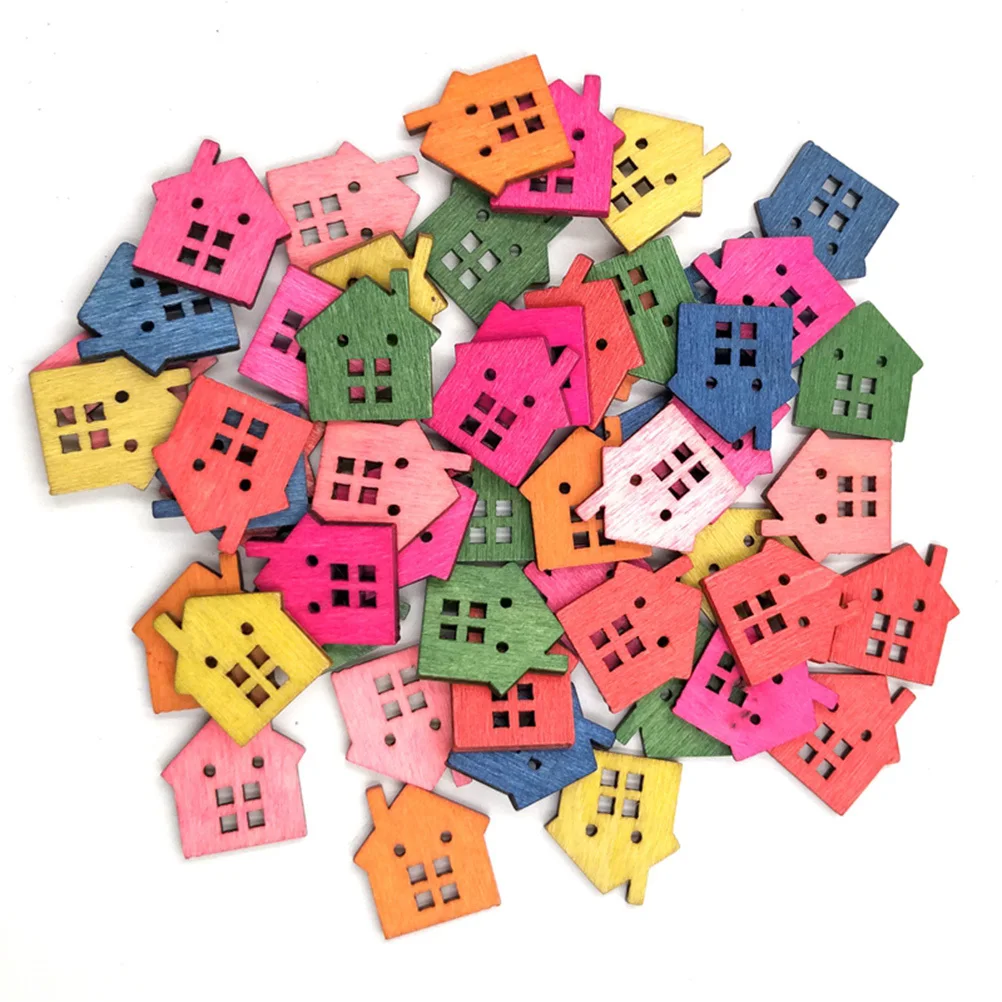 

Buttons Dogs Animal Sewing Decoration Painting Colorful Crafts for Scrapbooking