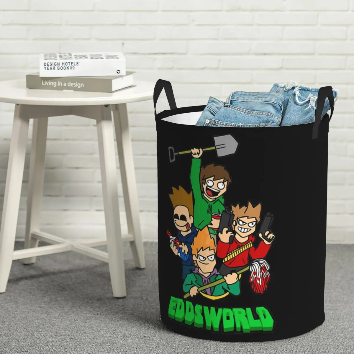 

Складная корзина для белья Eddsworld, большая корзина для хранения детской стирки, домашний органайзер