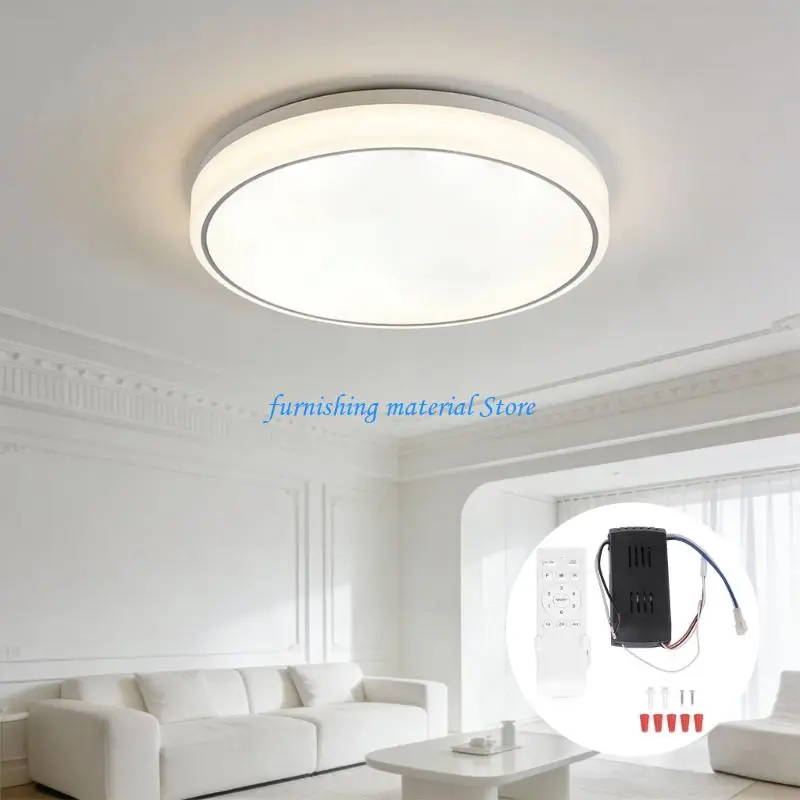 

Y5GD 6 Speed Fan Light Remote Control Set for Ceiling with Reverse Rotation