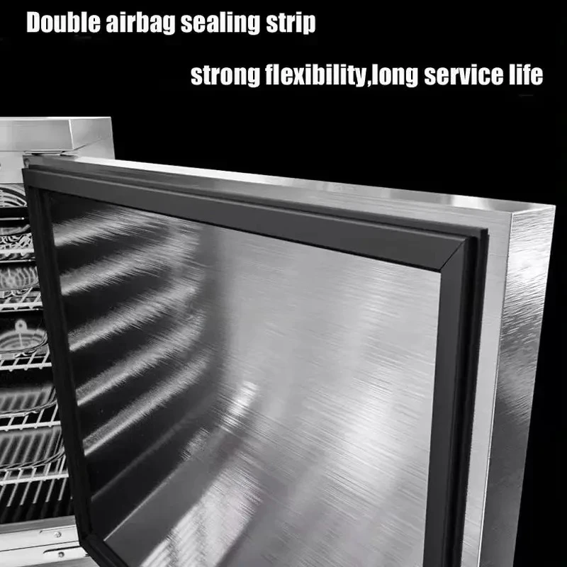 

Low Temperature Air-Cooled Quick Freezer Sea Cucumber Insertion Tray Raw Seafood Rapid Freezer Cabinet for Kitchen