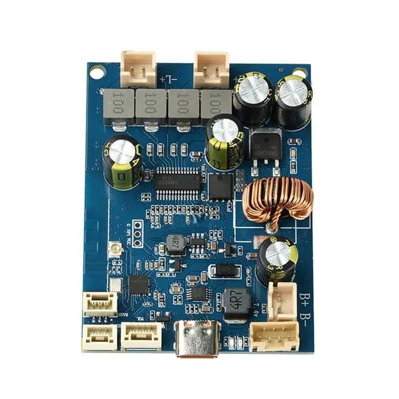 

AS95-Bluetooth Amplifier Board DC 6.6V-8.4V With 2 X 25W High Low Frequency Adjustable Power Amplifier