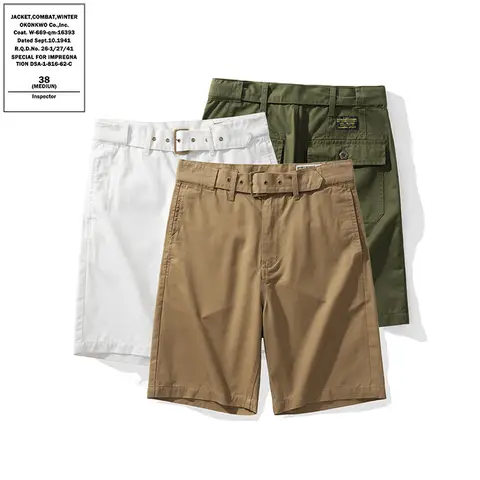 남성용 캔버스 죄수복 반바지, 레트로 오토바이 줄무늬 바지, AMEKAJI 야외 하이킹 트레킹 캠핑 라이딩 의류