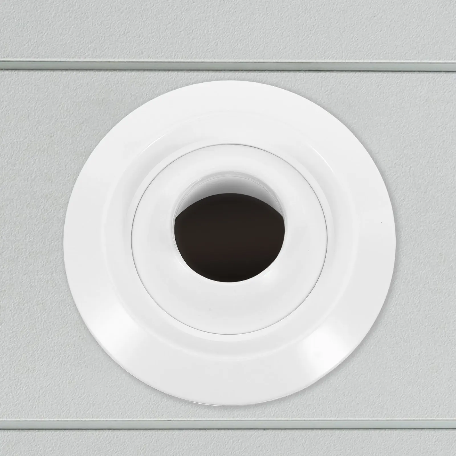 Spherical ABS Jet Nozzle 4 Inch Neck Size Rotatable Round Air Vent Cover Efficient Hvac Diffuser for Terminal Waiting Hall