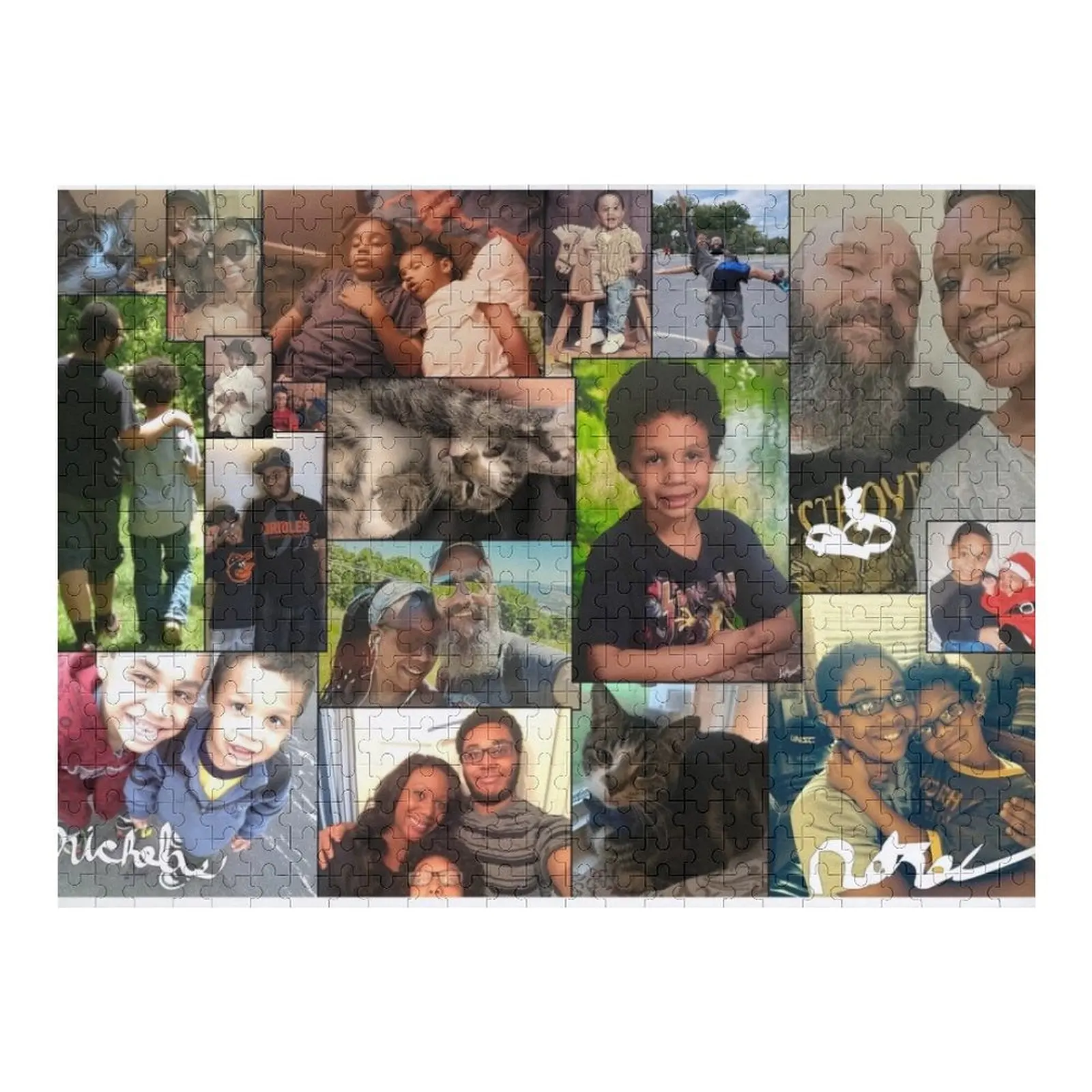 

Fam Puzzle Jigsaw Puzzle Picture Personalize Customizable Child Gift Custom With Photo Puzzle