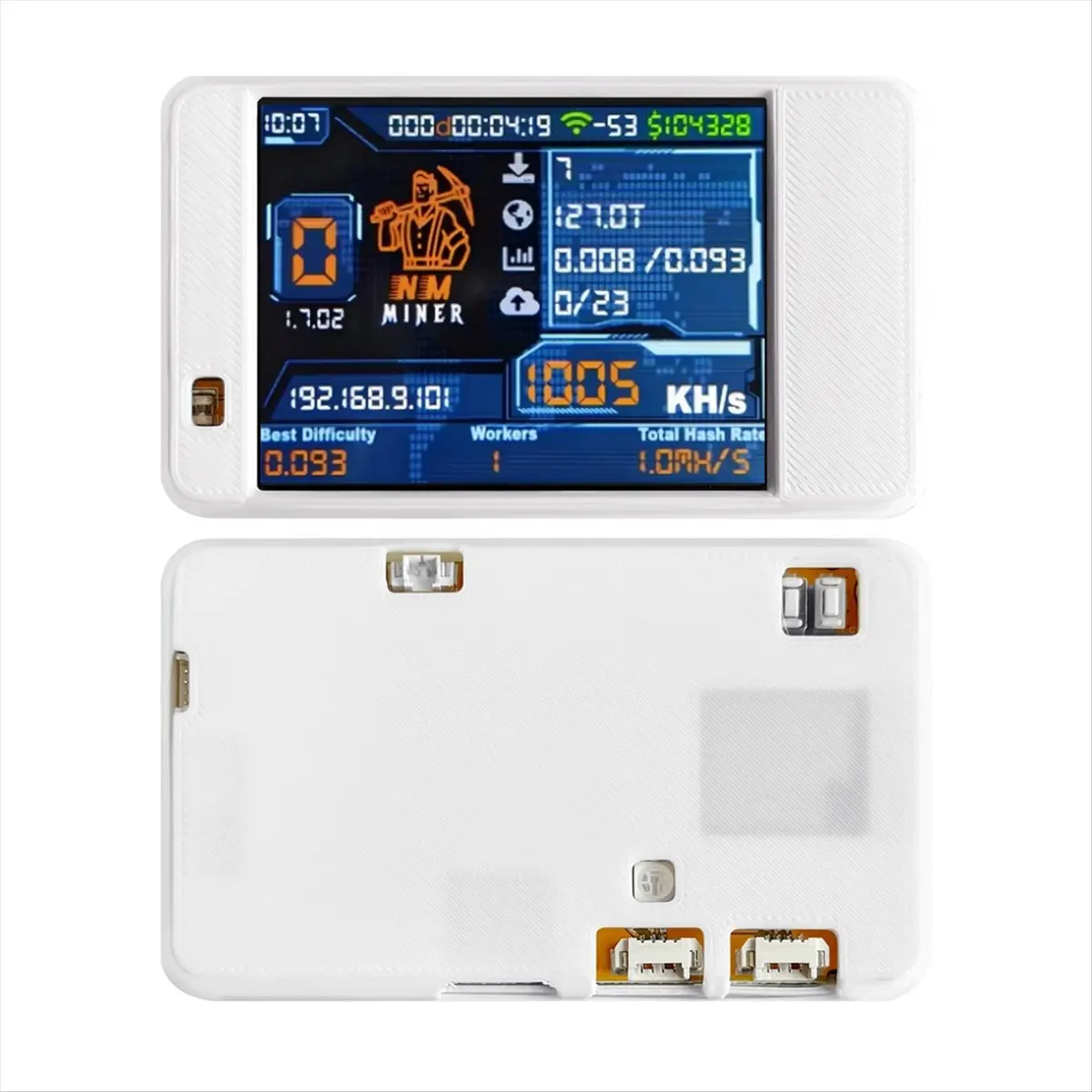 Top Sale  Upgrade 992 /S Hashrate -2432S028 2.8In Display CYD Colorful Case Bitcoin Crypto Solo Lottery D