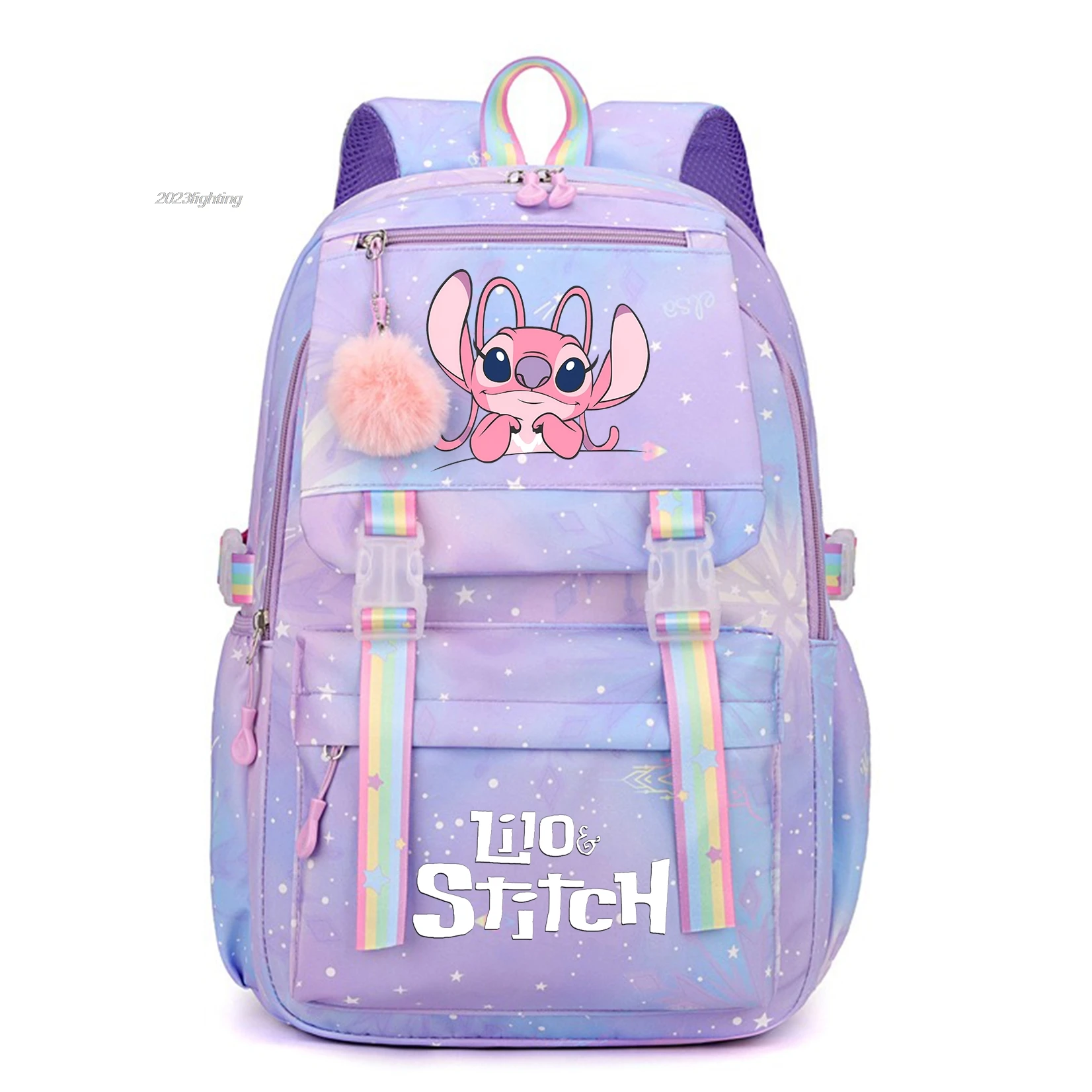 Lilo Stitch Backpack Boys Girls Bookbag Bag Student Teenager Children Knapsack Schoolbag Rucksack Mochila Kid Birthday Gift