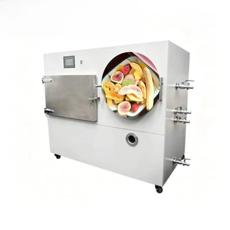 Liofilizador al Vacío de Grado Alimenticio, Apto para Frutas, Carne y Bocadillos, Frutas, Verduras, Hierbas Chinas, Bocadillos, Liofilización al Vacío