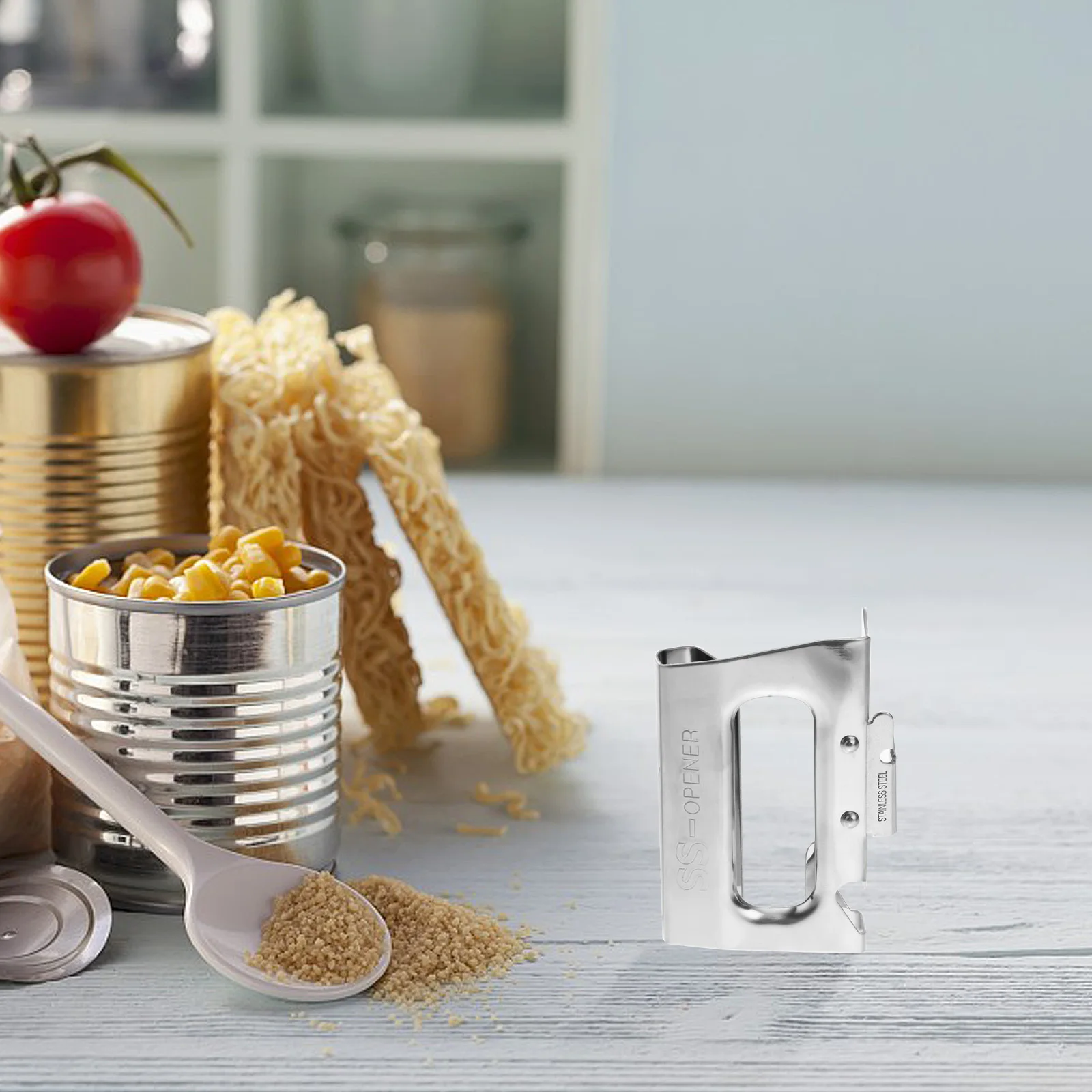 

1Pcs Stainless Steel Multi-Function Bottle Opener Easy Use Can Opener Beer Bottle Lid Remover Kitchen Tool Beer Lid Remover