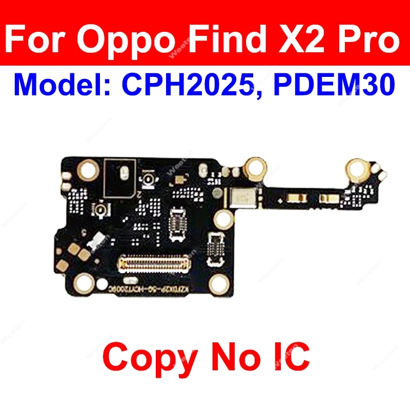 SIM Tray Board Flex Cable For OPPO Find X X2 X3 Pro X2 Lite X3 Neo SIM Card Slot Socket Board Flex Cable Connector Parts