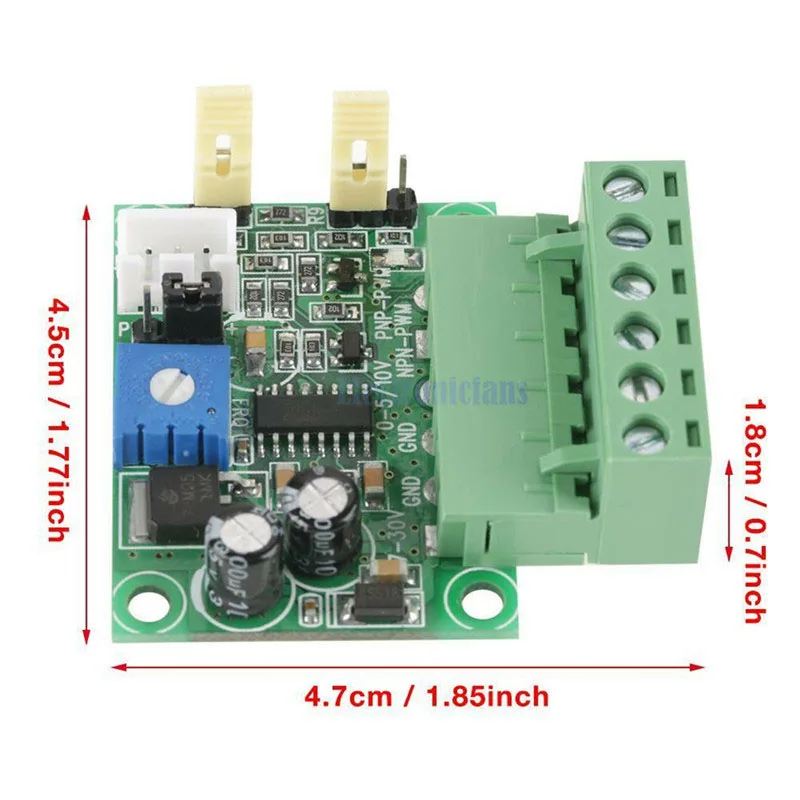 

0-10V to PWM signal PLC AD interface conversion 5V/24VNPN PNP output