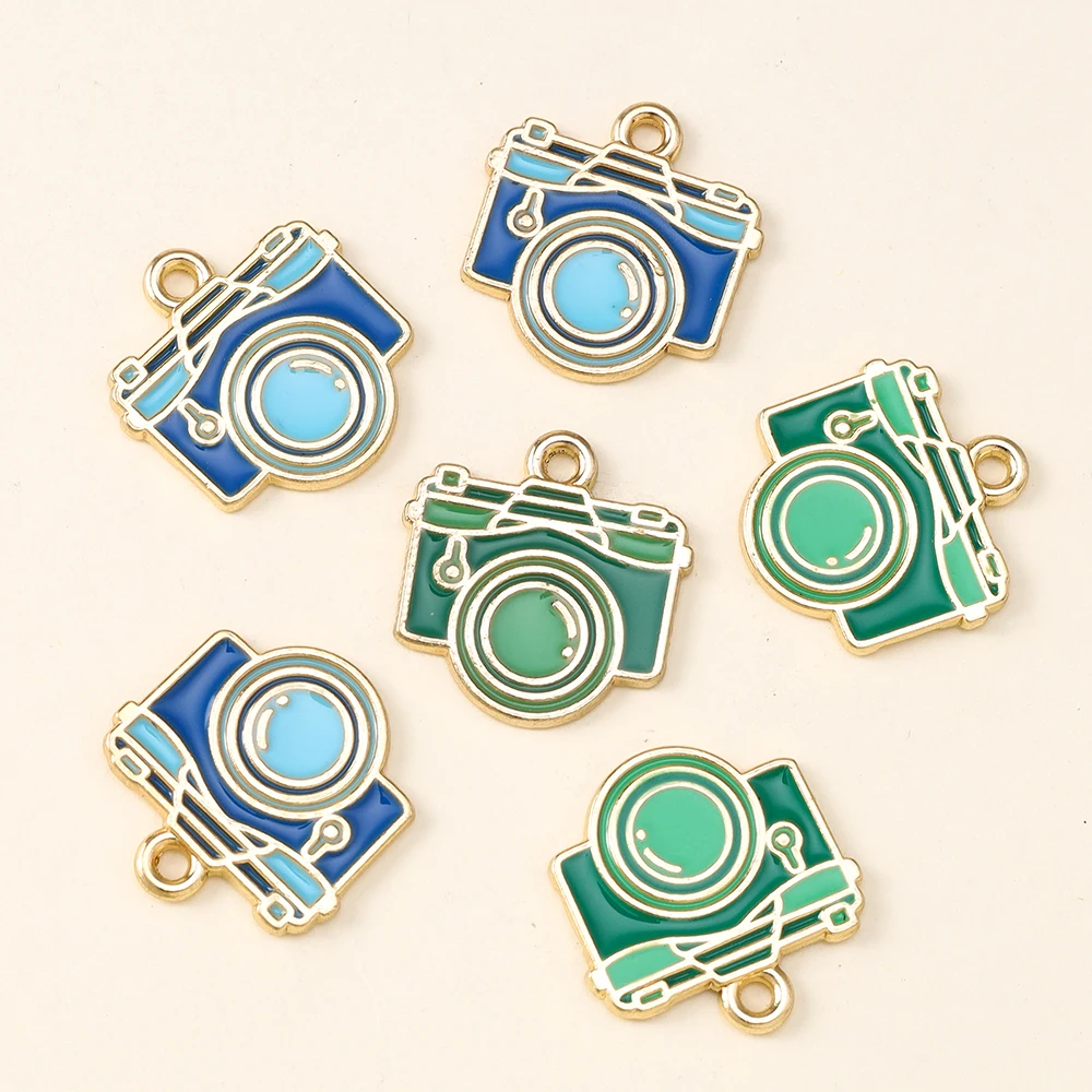 10pcs/lot Enamel Night Camping - Jewelry Making Date Night ulasan dan harga