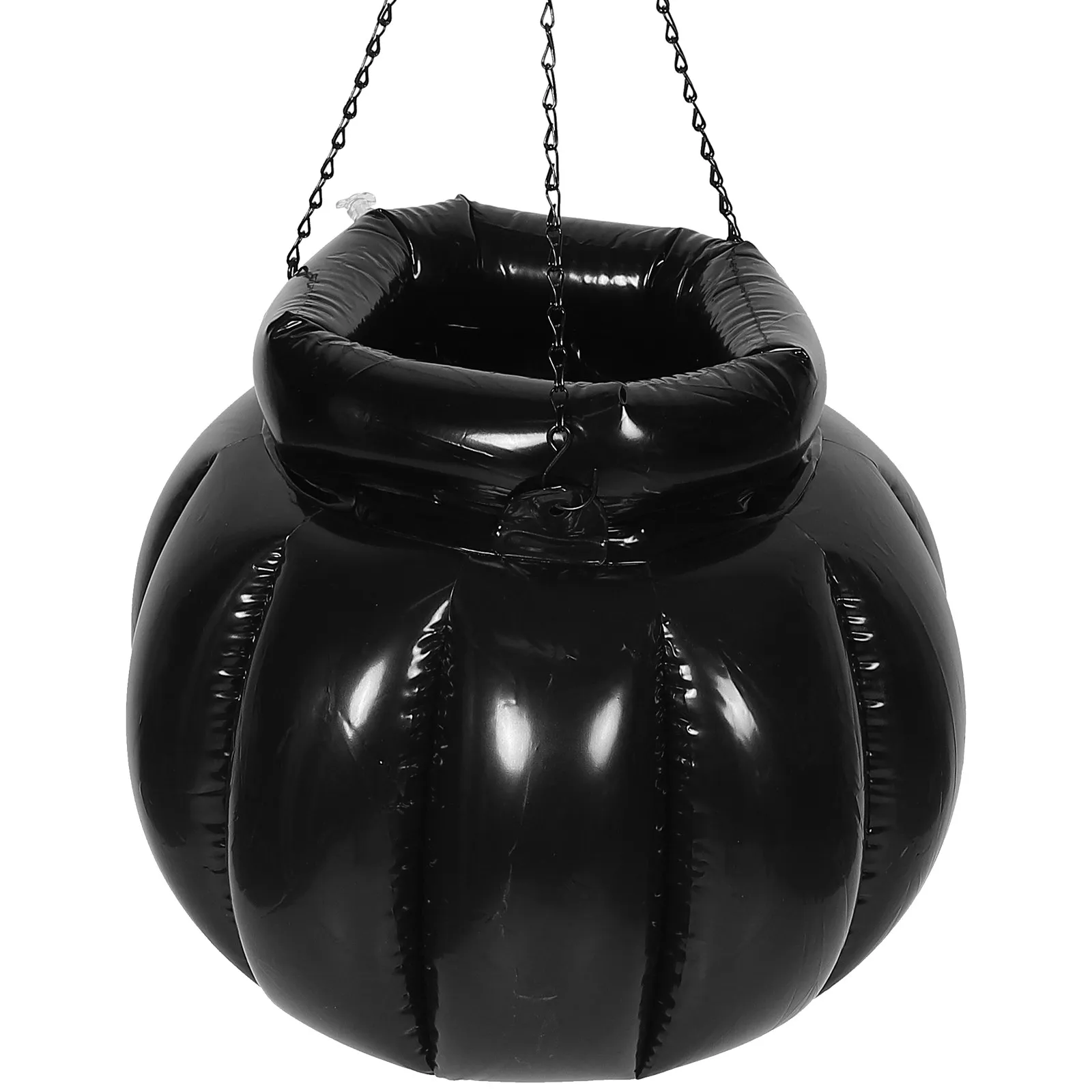 

Inflatable Cauldron Pot Cooler for Halloween Parties Beer Drinks Ice Storage Portable Lightweight Decorative Novelty Bucket