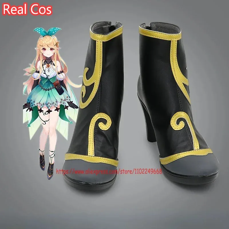 

RealCos Vtuber LazuLight Pomu Rainpuff Cosplay Shoes Boots Halloween Cosplay Costume Accessory