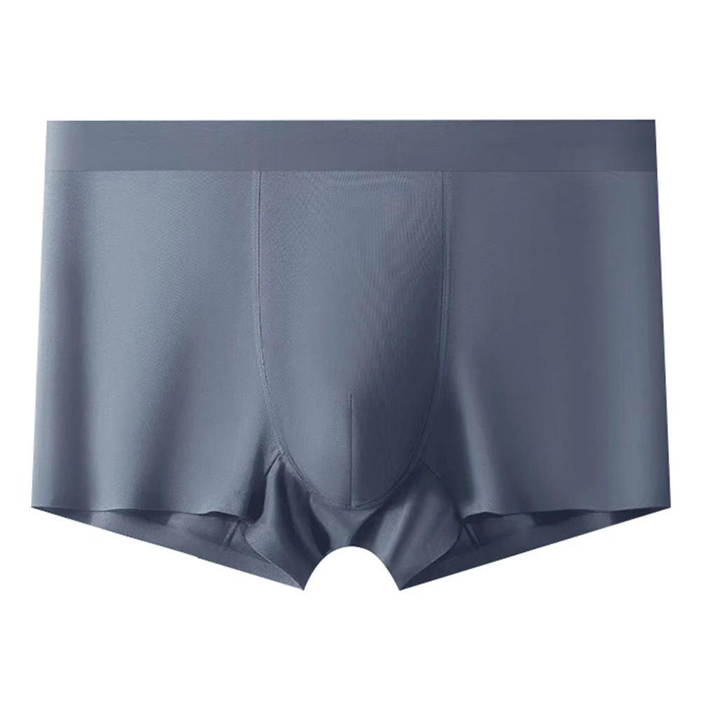 

Basic Underwear Mens Boxer Shorts Home Use Sleepwear Polyester Fabric Solid Color Pattern Suitable For Home For Male
