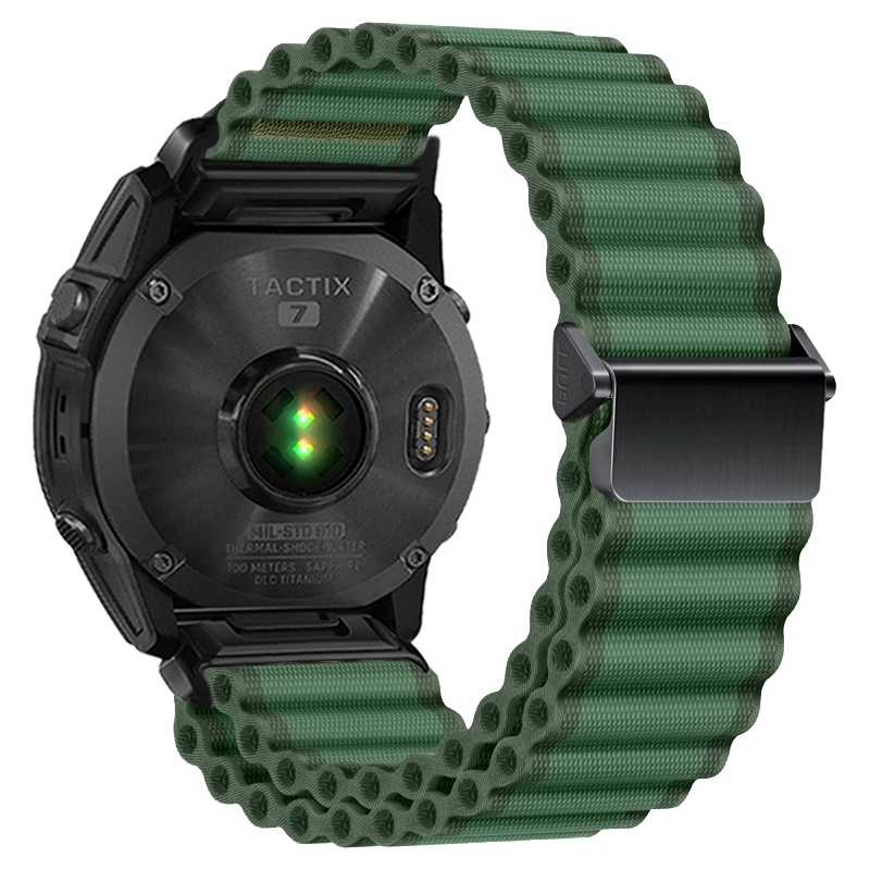 المحيط الإفراج السريع حزام ل Garmin Fenix 8 47 51 مللي متر 5 5xplus 6XPro 7XPro 22 26 مللي متر حزام (استيك) ساعة Instinct1 2 Tactix7 معصمه