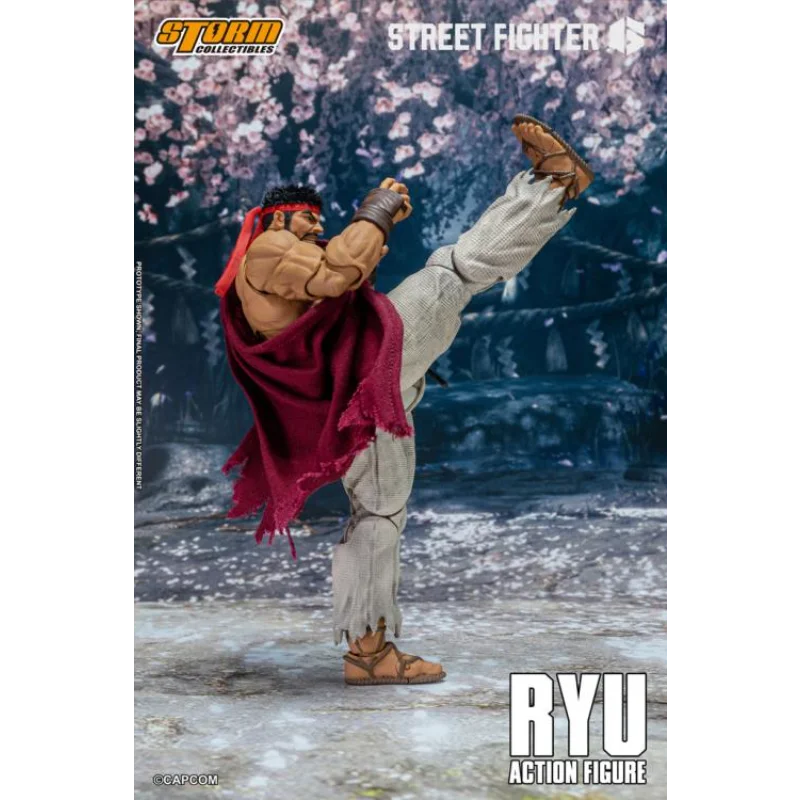 Storm Toys 6 "figura de ação Street Fighter 6 Street Fighter Ryu