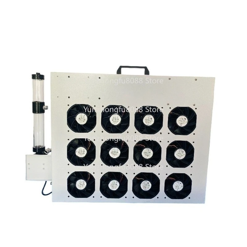 New Hydraulic Machine Cooling Kit 12.5kw Running 2-piece Radiator Liquid Cooling System Computer Server