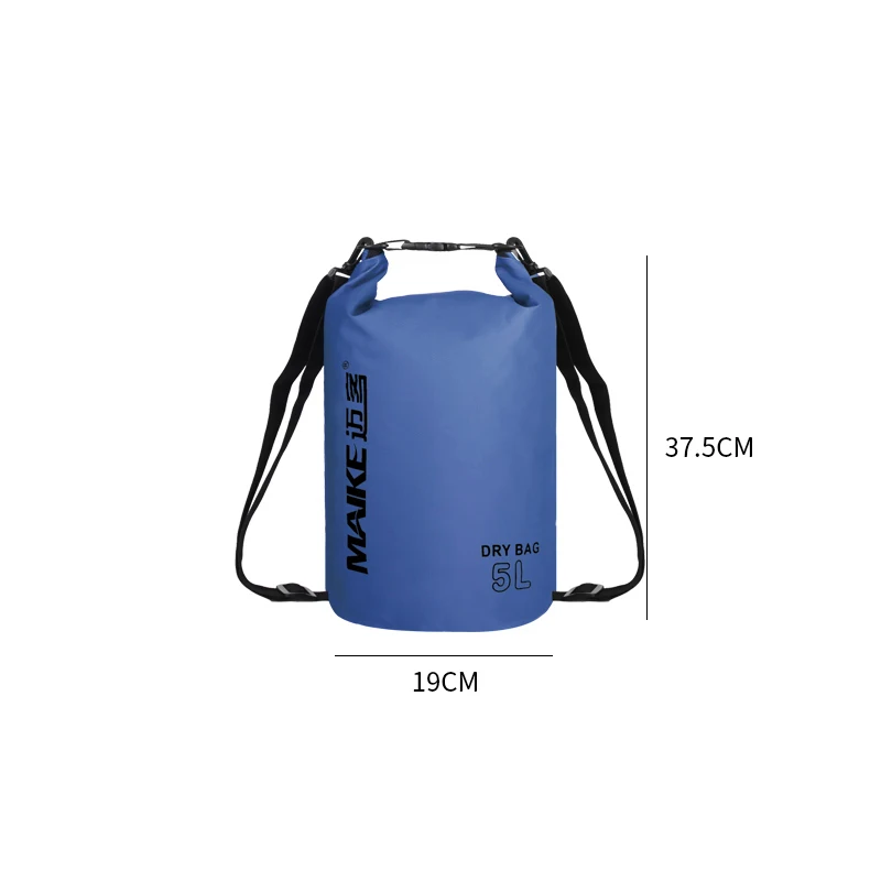 Maike Dry Bags Waterdichte tas voor dames Heren 5L/10L/15L Zwemmen Raften Kajakken Riviertrekking Waterdichte droge tas Rugzak