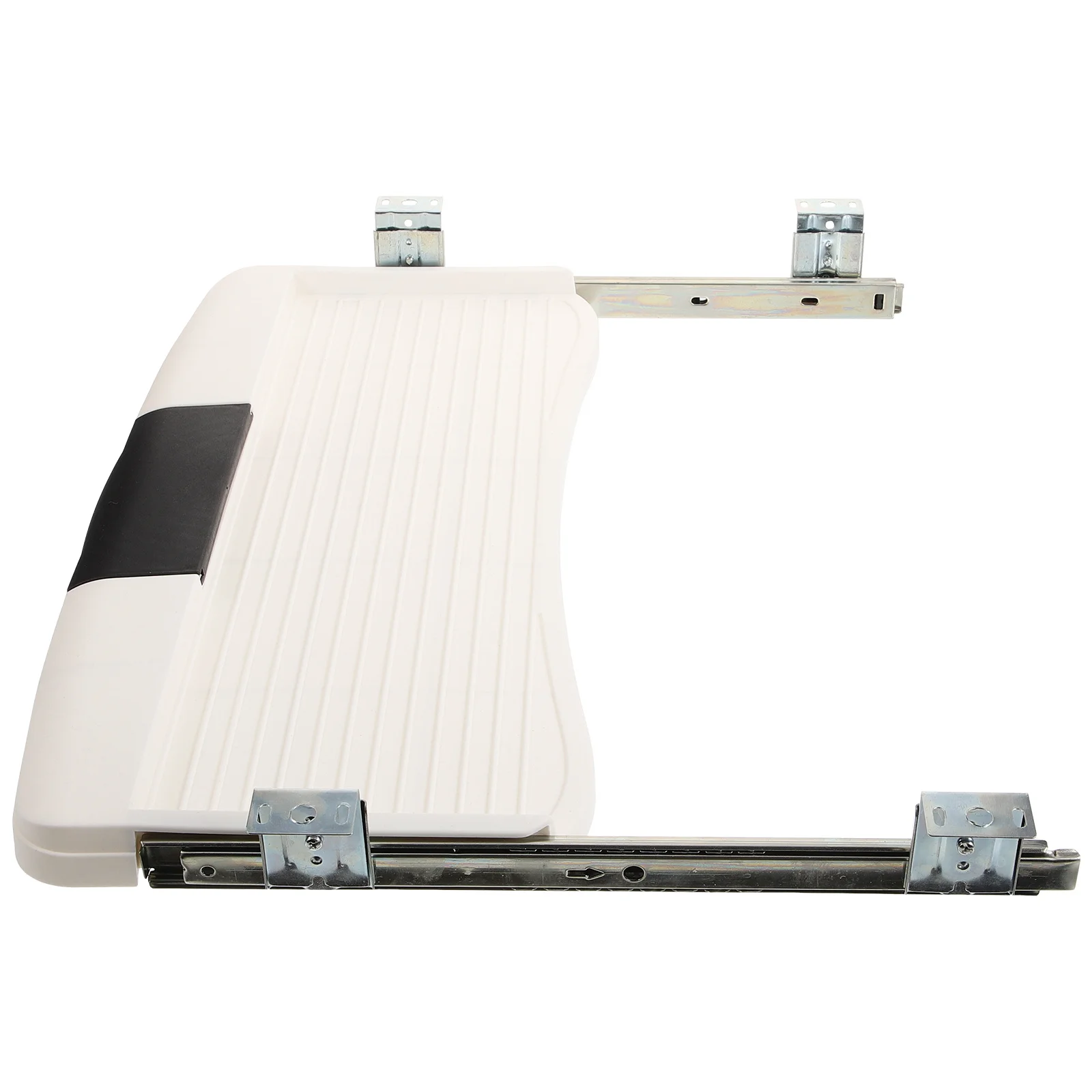 مجموعة واحدة من حامل لوحة المفاتيح المنزلق تحت المكتب للمكتب، حامل لوحة المفاتيح المريح مع مساحة تخزين الماوس، درج متعدد الأغراض لـ #5