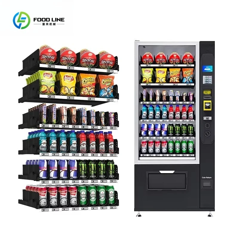 

Cheap Wholesale Vending Machine for Foods and Drinks Vending Machine Business