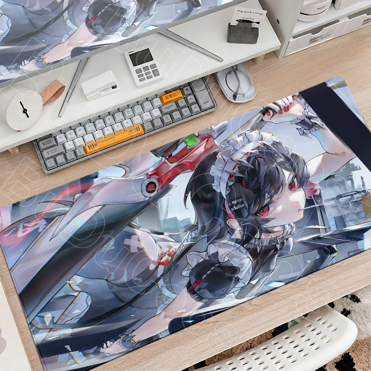 HD Printing Zenless Zone Zero Gaming Mouse Pad Computer Rubber Desk Mat Cute Anime Girl Ellen Joe Gamer Speed Keyboard Mausepads