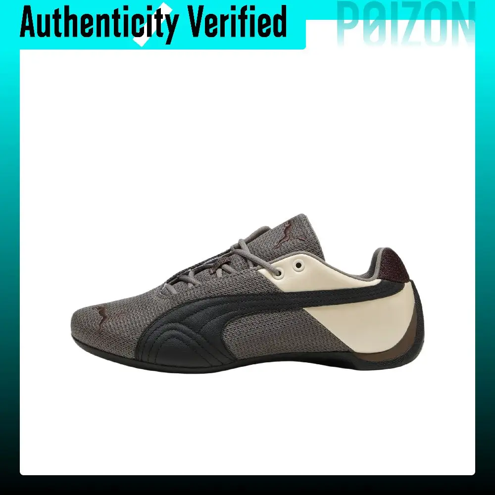 PUMA Future Cat Tênis Casual Masculino de Couro Cano Baixo 405276-02