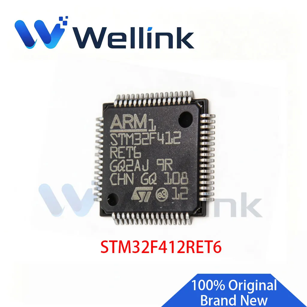 5 10 Pcs Lot STM32F412RET6 STM32F411CEU6 STM32F407IGT6 STM32F373CCT6 STM32F303VCT6 In Stock Large Lnventory 100% Brand New