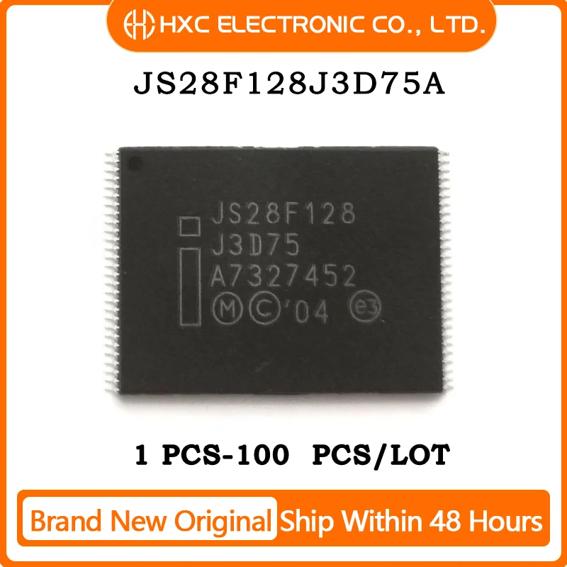 

1PCS/10PCS/50PCS/100PCS JS28F128J3D75A TSOP-56 Brand New Original IC Chip