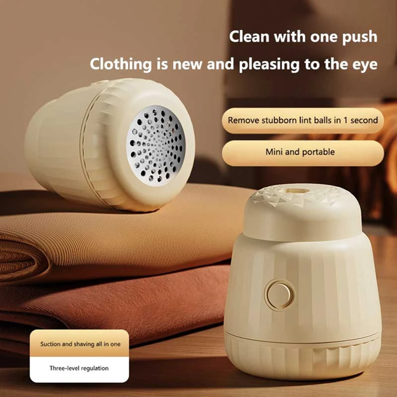 

3-speed Adjustable Household Clothing Ball Trimmer With Integrated Suction Shaving Convenient Rechargeable Sweater Trimmer 2026