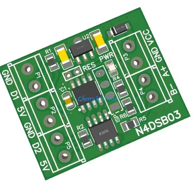 83CE Modbus Temperature Sensors Module -55-125℃ DS18B20 Sensors For Garden Temperature