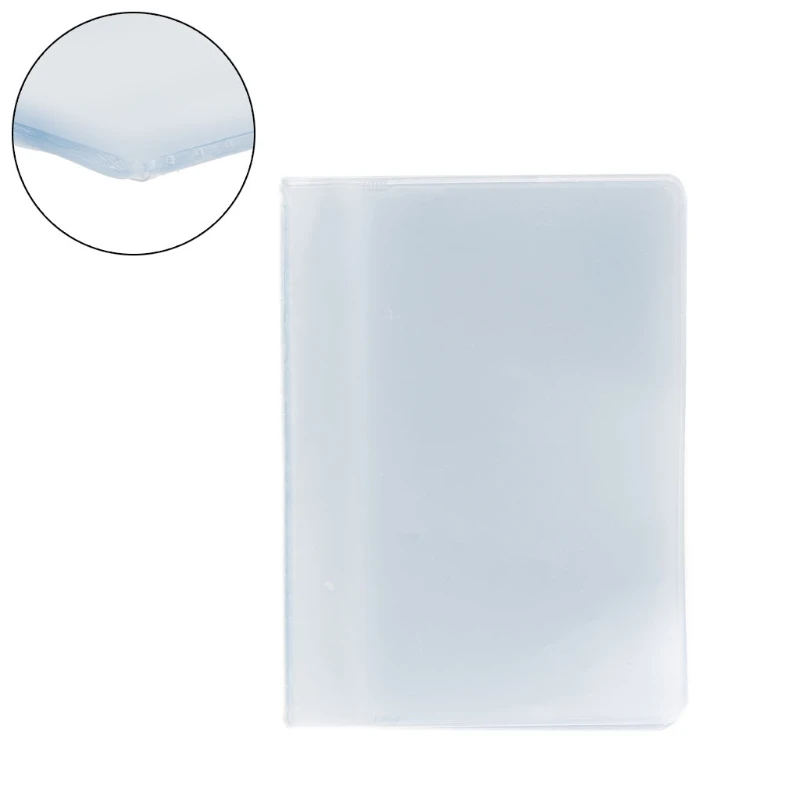 Plastic PVC Clear Name Credit Card Holder for Case Keeper