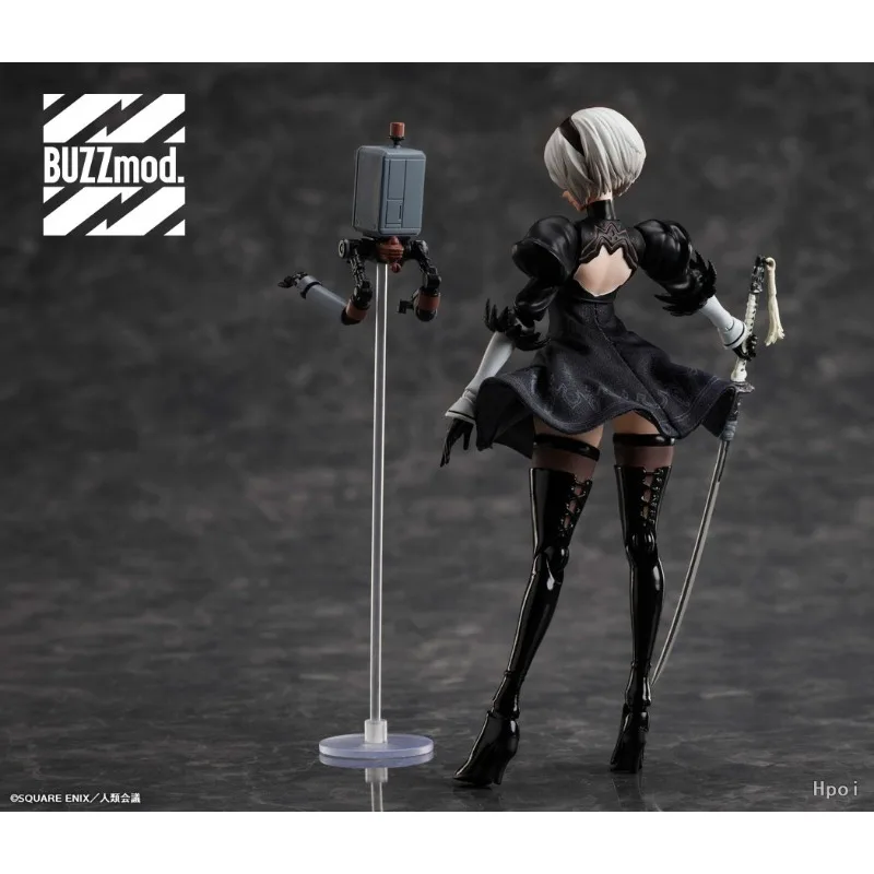 ฟิกเกอร์อนิเมะ ANIPLEX+ รุ่น BUZZmod NieR:Automata เวอร์ชั่น 1.1a ซีรีส์ 2B ของเล่นโมเดลแอคชั่นแบบขยับได้ ของสะสม ของขวัญสำหรับเด็กผู้ชาย