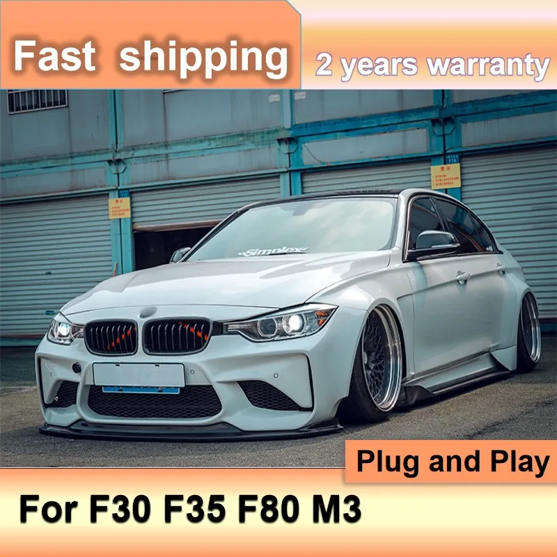 

Автомобильные аксессуары для фар BMW F30 2013-2018 F30, фары F35 F80 M3, фары 320i 325i DRL, указатель поворота, ближний свет P