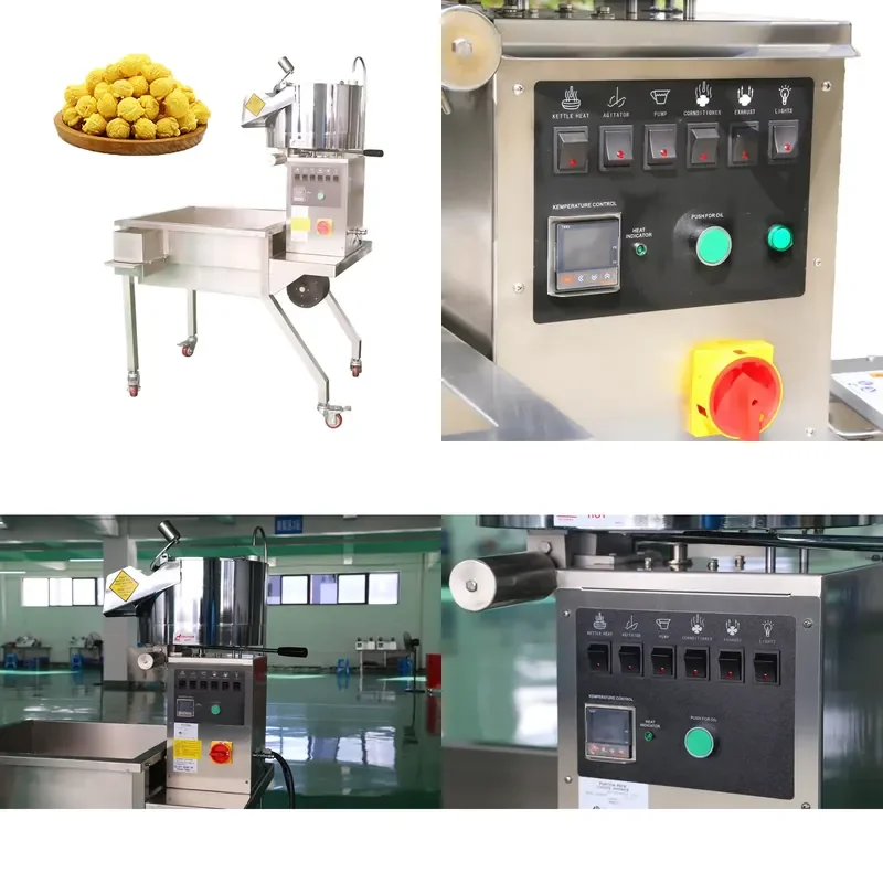 for Xinfengda New Non Foldable High Yield Commercial Popcorn Machine SUS 304 Stainless Steel 1 Year Warranty Food Store