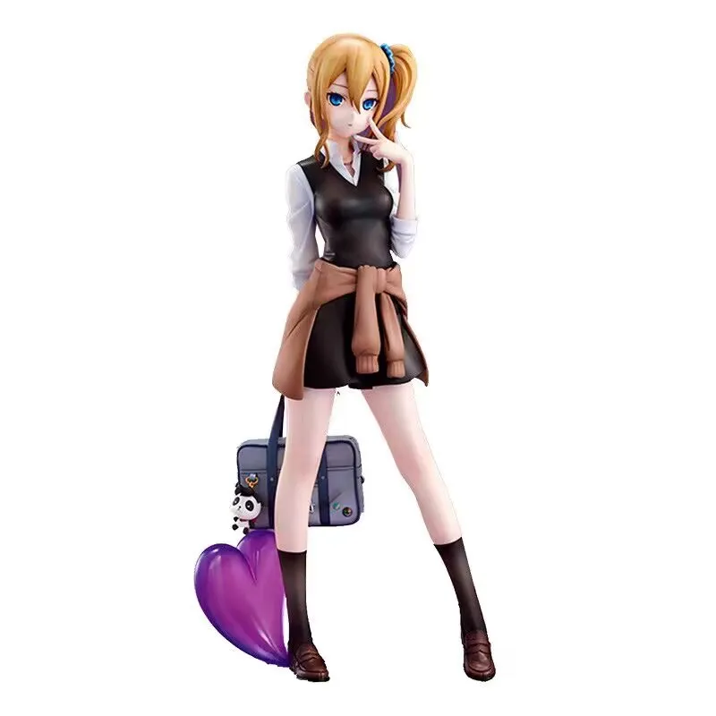 

В наличии Оригинальная коллекционная фигурка аниме-персонажа Хаясаки Ай из «Кагуя-сама: Любовь — это война», модель из ПВХ, игрушка-кукла, подарок