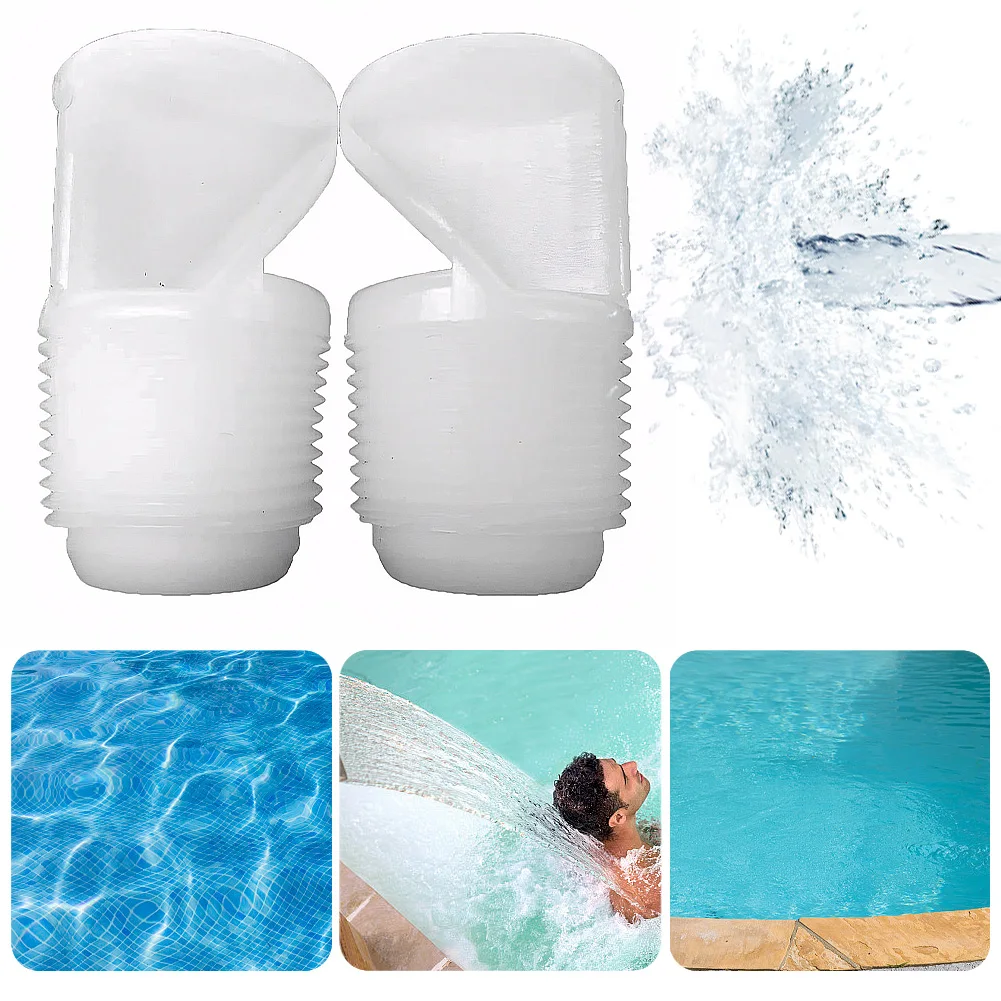 2 Stuks Zwembad Sproeier Nozzle Beluchter Sprinkler Fontein Past 86201500 Beluchter Zwembad Fontein Sproeier 3/4in Voor Zwembad