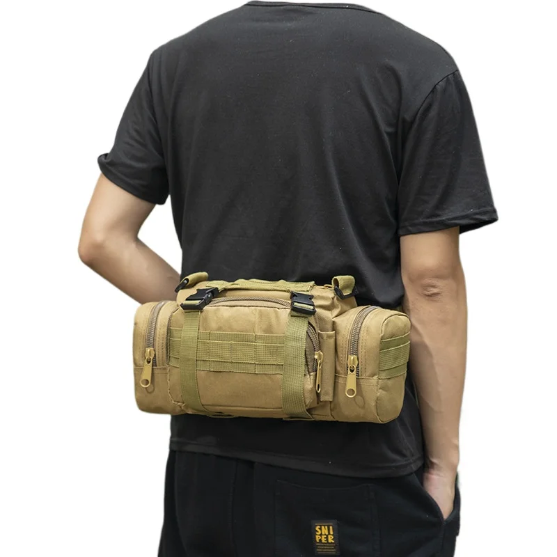 حقيبة خصر للجري مقاومة للماء لصيد الأسماك في الهواء الطلق، حقيبة خصر للتصوير الفوتوغرافي متعددة الوظائف #1