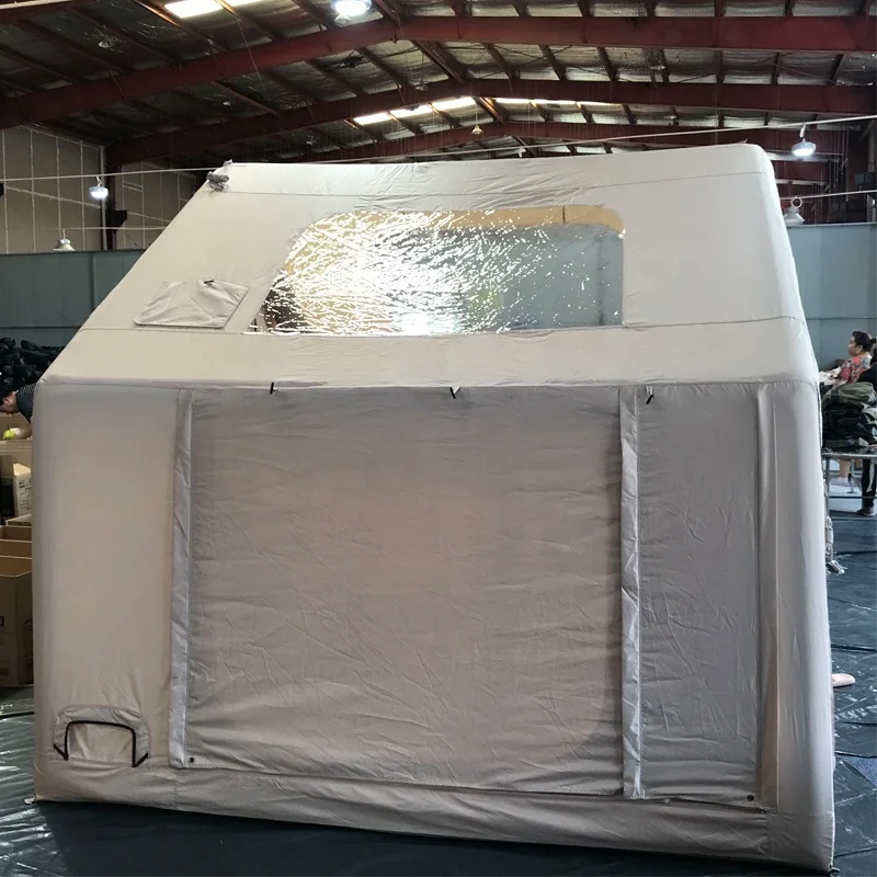 Wholesale Hot Sale Inflatable Tent Free Air Column Hut Exquisite Equipment for Family Outdoor Camping Tour