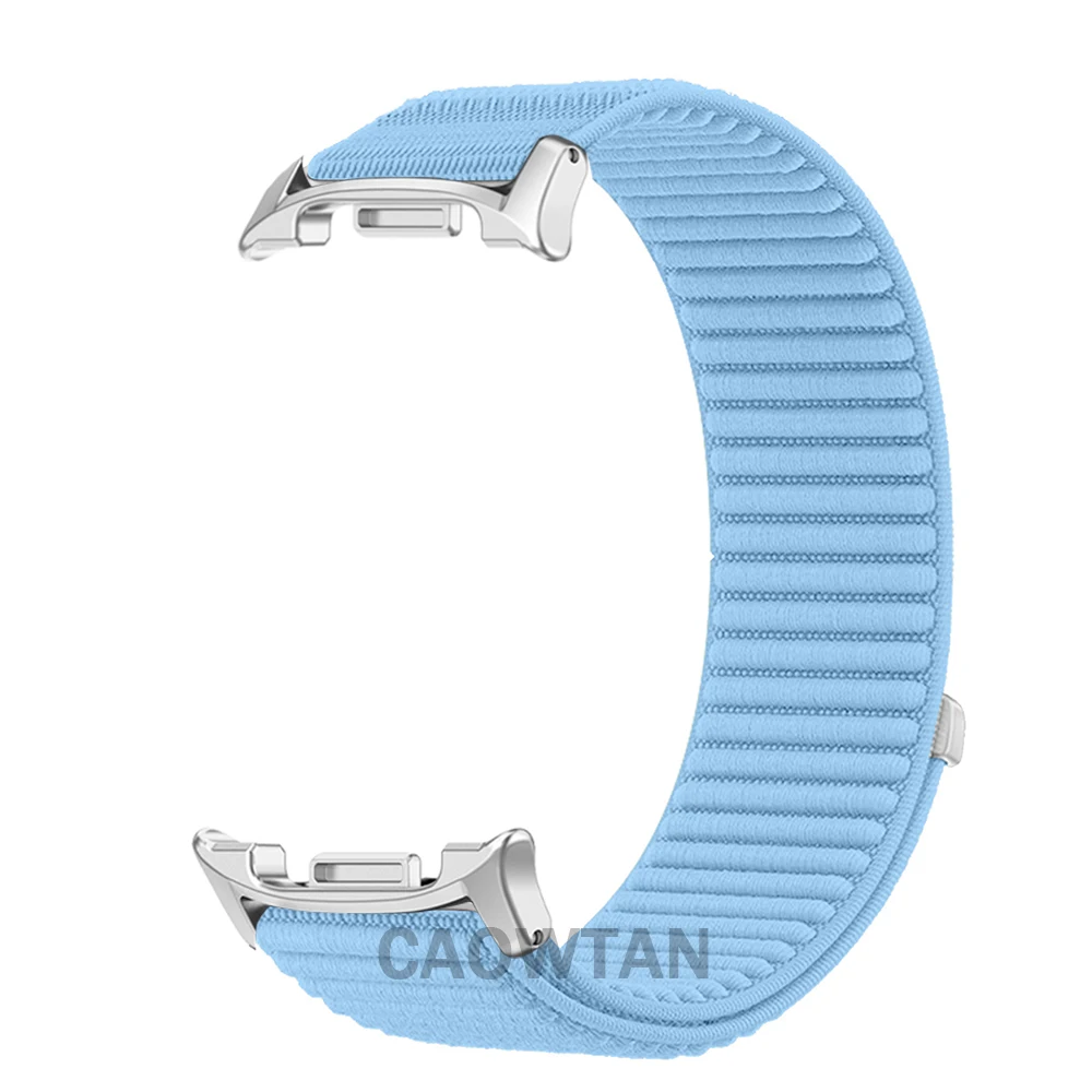 Nylon-Schlaufenarmband für Samsung Galaxy Watch 8 9 40 44mm Verstellbares Ersatzarmband für Watch 8 Classic 46mm Bandzubehör