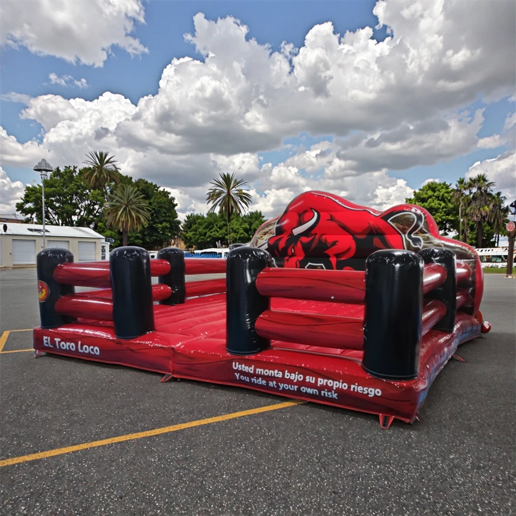 Factory Price Machine Bullfighting Rocking Bull Ride Machine Amusement Park Games Mechanical Bull Wholesale