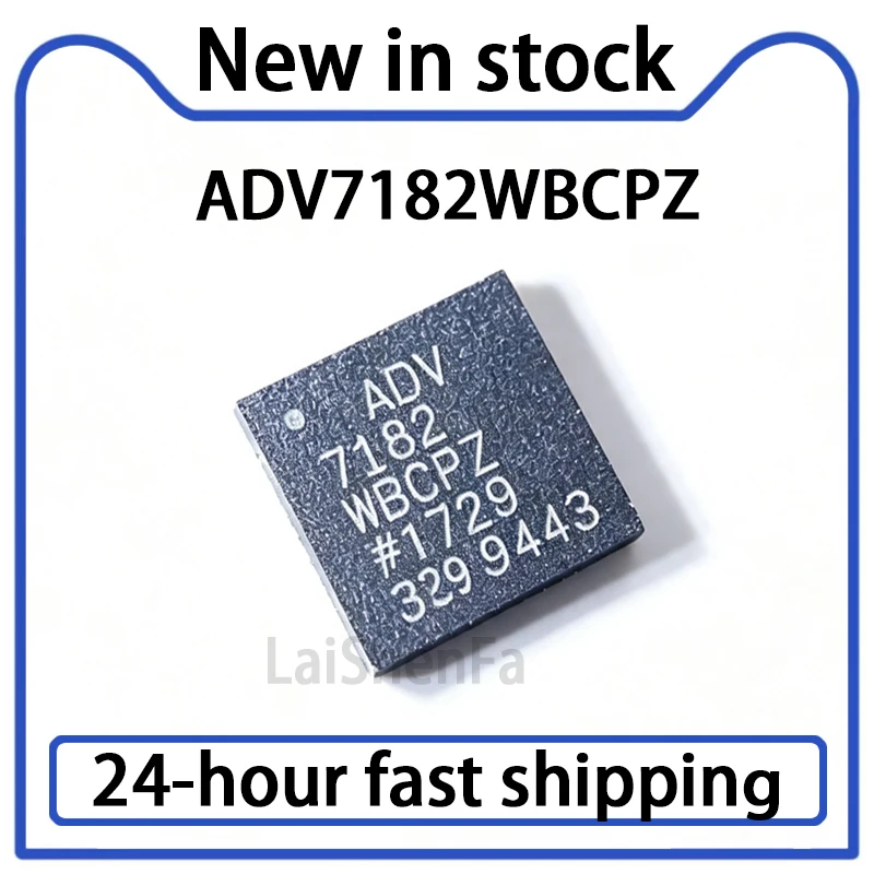 2PCS ADV7182WBCPZ ADV7182 Package QFN32 New Video Interface IC Chip Spot