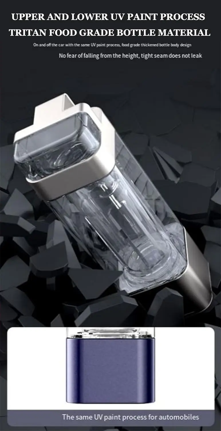 زجاجة مياه الهيدروجين المحمولة 9000PPB آلة مياه الهيدروجين الإلكتروليتية ذات درجة الحموضة العالية #5