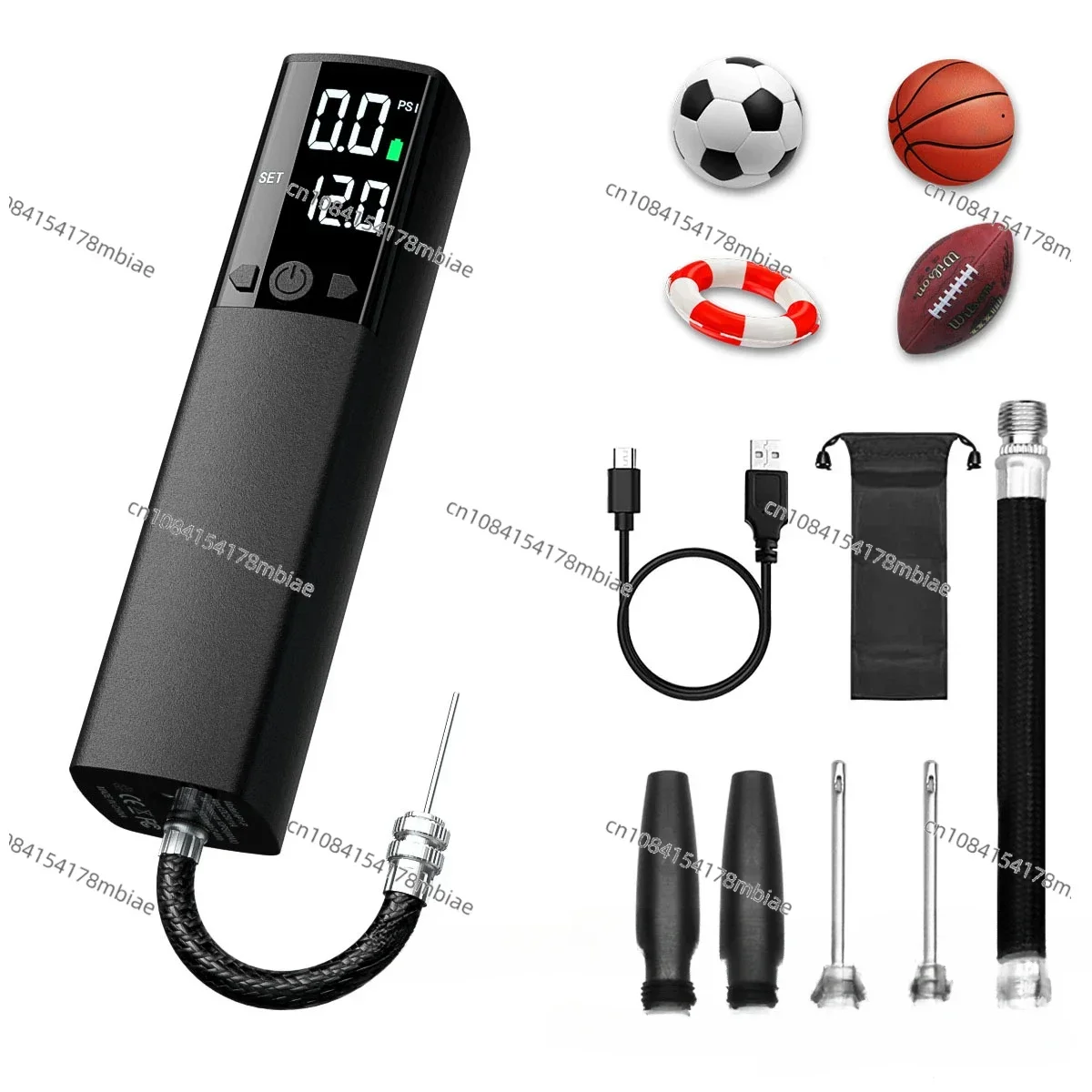 New Electric Pump Automatic Charging and Stopping Wireless Inflatable Household Various Ball Inflators