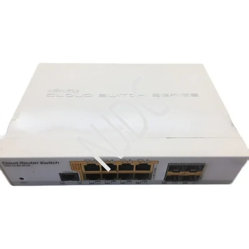 CRS112-8P-4S-IN 8-Port Switch 9 New