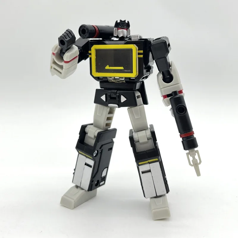 In Stock Transforming Toys PocketToys PT04B Dark Soundwave With 3 Tapes DX9 Small Scale KO G1 Model Figure Collection Movable