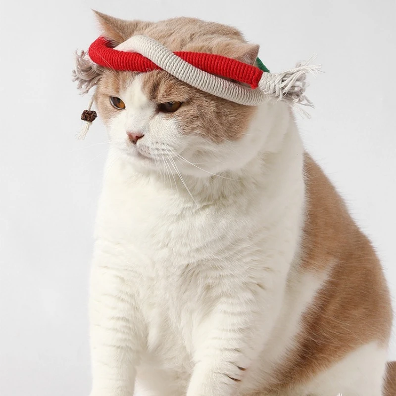 

Popular Pet Toys Cat Toys Hemp Ropes Cats Teasing Sticks Self-hi Boredom Kitten Teasing Toys Pets Products Supplies