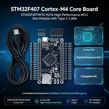 STM32F407VET6/VGT6 Cortex-M4 Core Board, STM32 High-Performance Dev Module